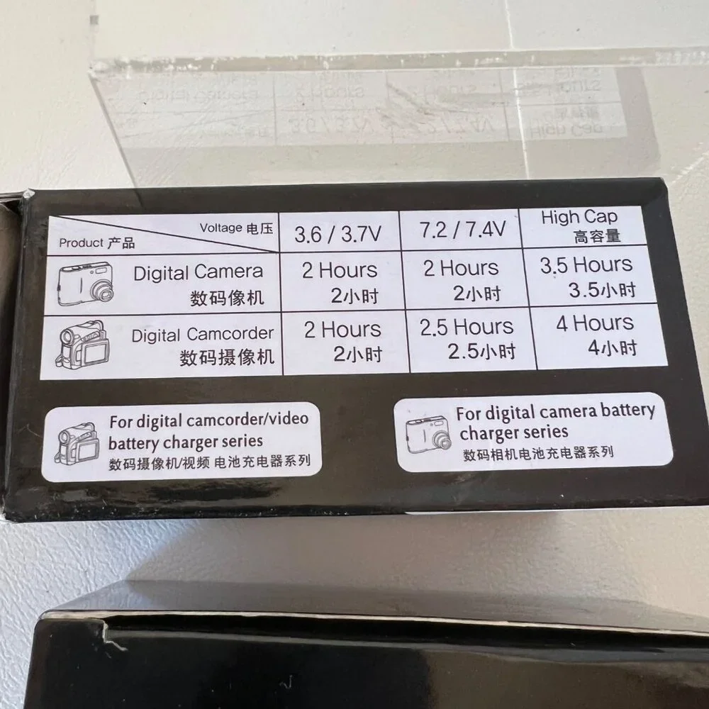 Camera battery pack Digital Camcorder